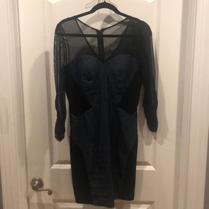Deniem /Black/ Sheet Dress